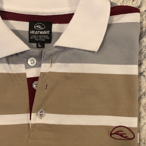 Heatwave Striped Polo - Picture 1 of 10